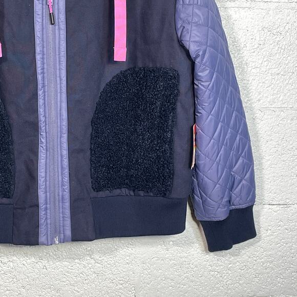 Bass Outdoor Women's Quilted-Trim Zip Bomber Jacket - Heron Multi medium - Picture 3 of 12